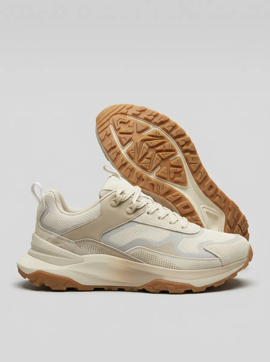 Gum-Sole Casual Sneakers