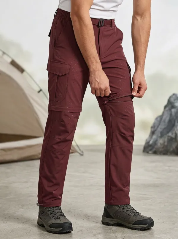 Men's Summit Outdoor Waterproof Zip-Off Tactical Cargo Pants