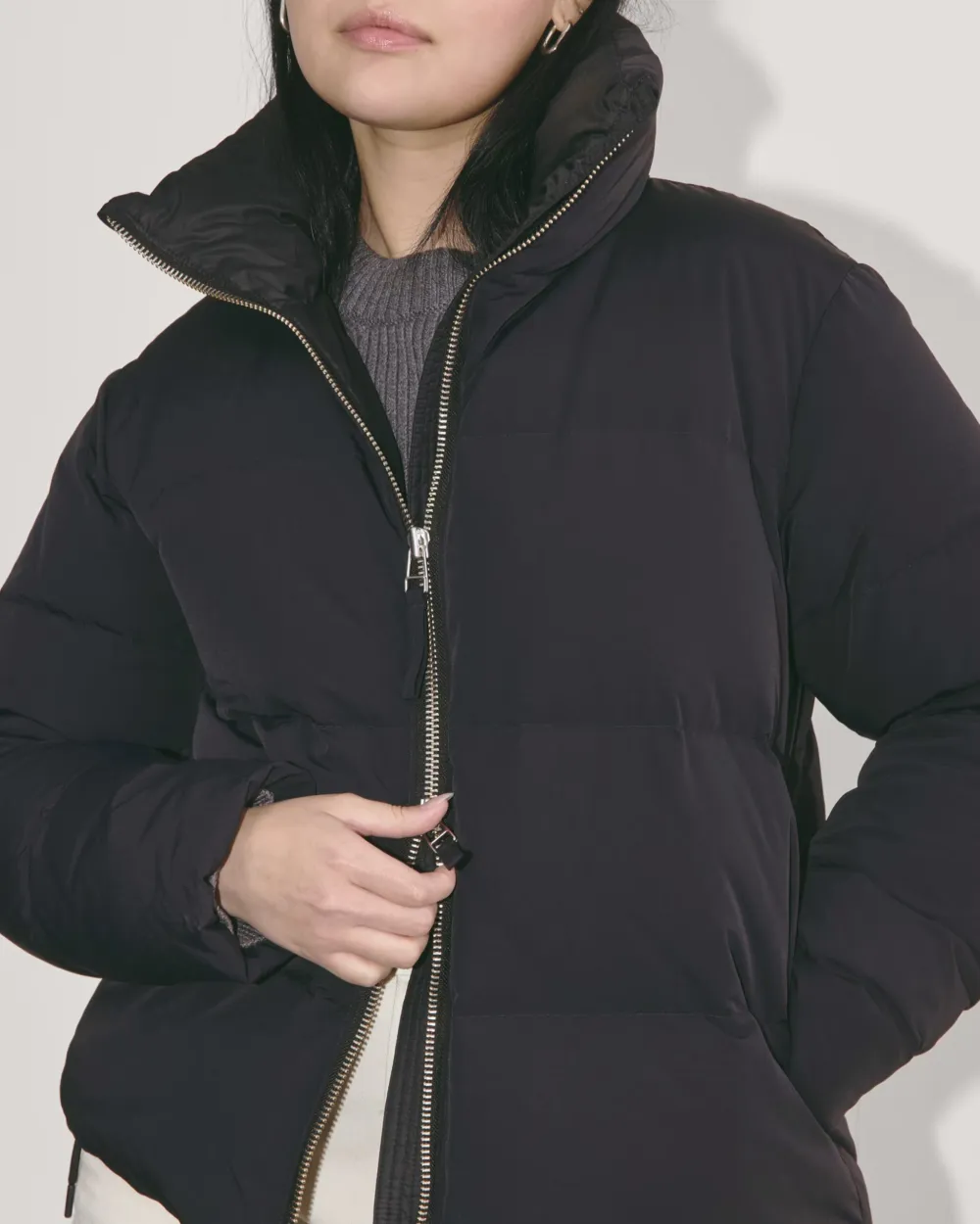 Collared Down Jacket