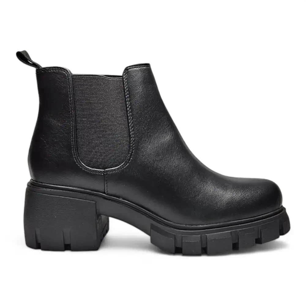 Poppy Lug Sole Slip-On Chelsea Bootie