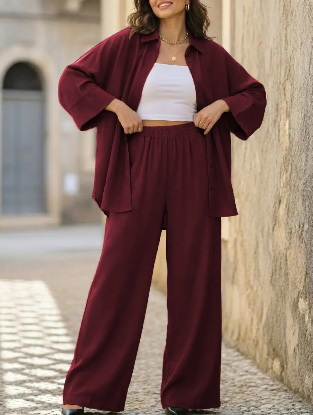 Pants Two Piece Set