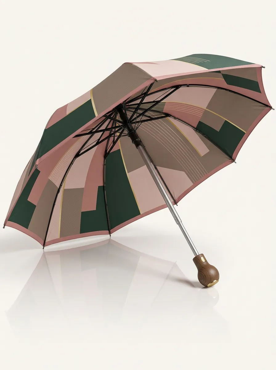 Artistic Geometric Composition Umbrella