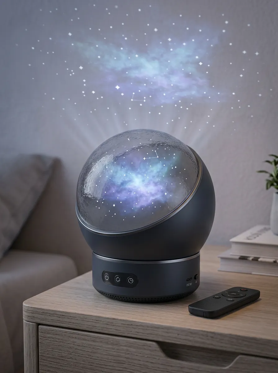 Galaxy Starry Sky Projector Night Light for Living Room Ambience