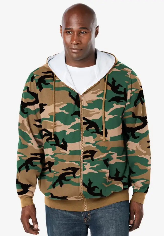 Full-Zip Thermal Hoodie