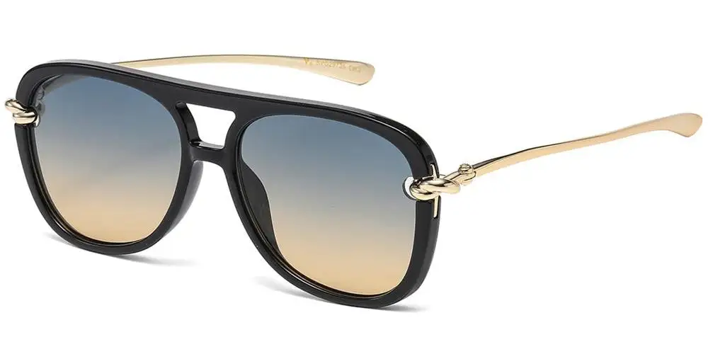 Women's Polarized Mirrored Fashion Aviator Sunglasses