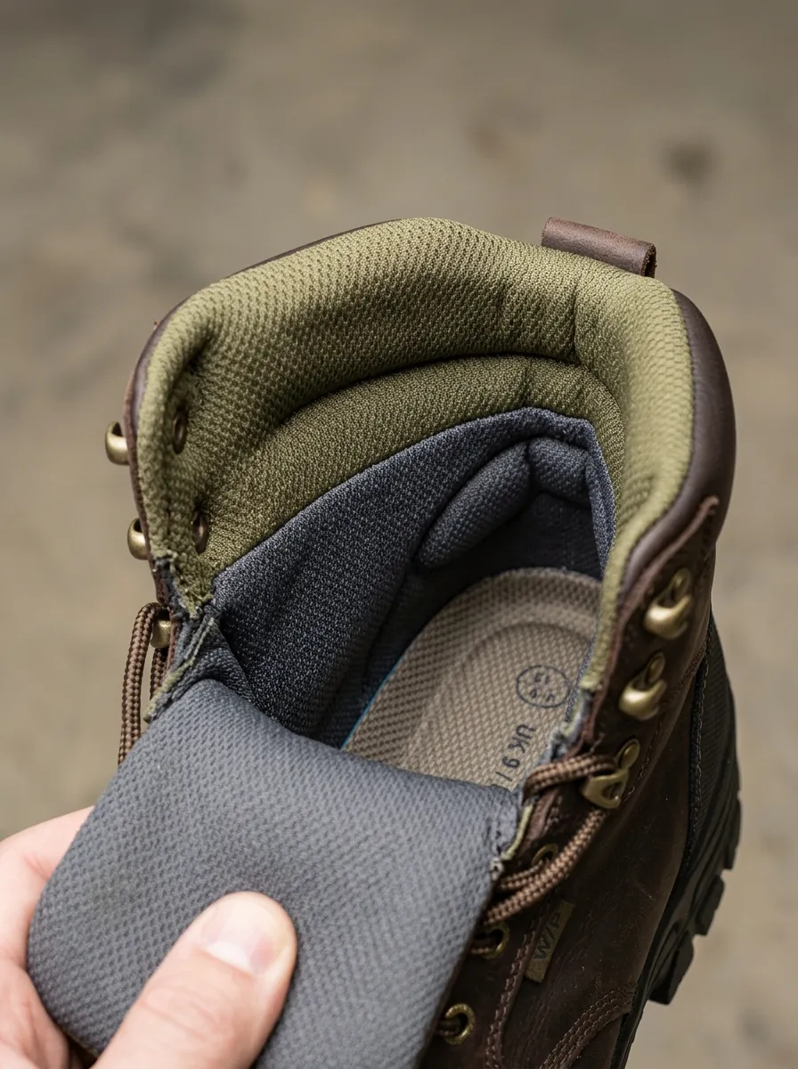 Workshop-Ready Leather-Look Men's Waterproof Work Boots