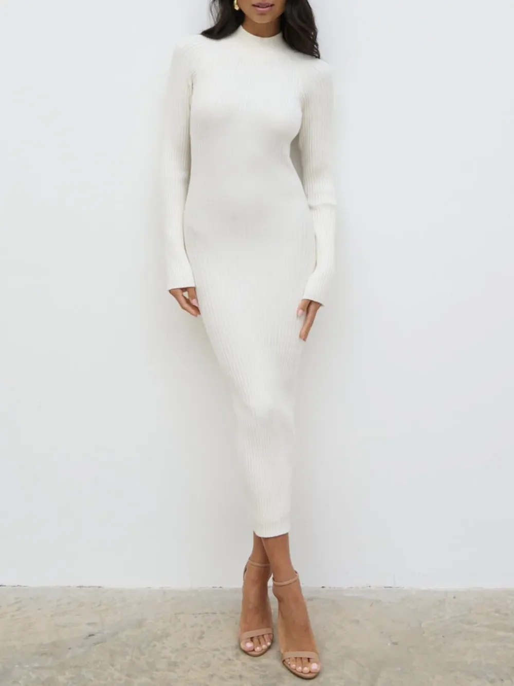Knit Midi Dress