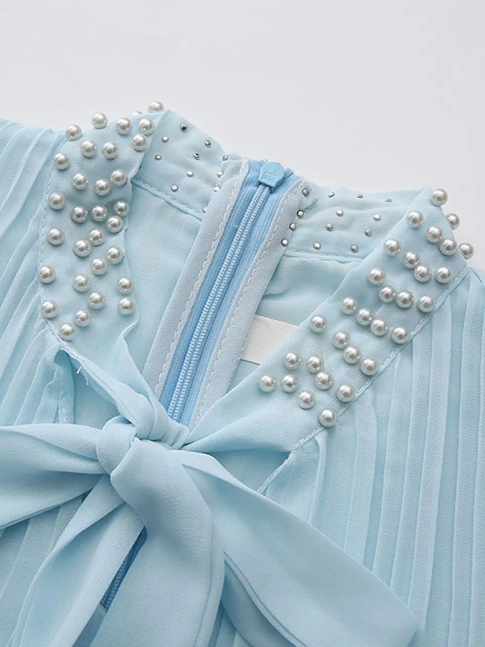 Chiffon Bow Butterfly Maxi Dress