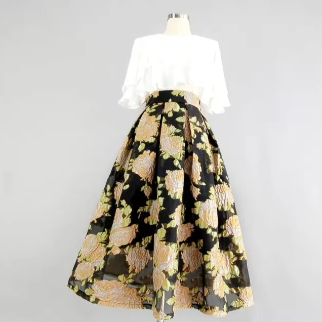 Comfortable Summer High Waist Skirt