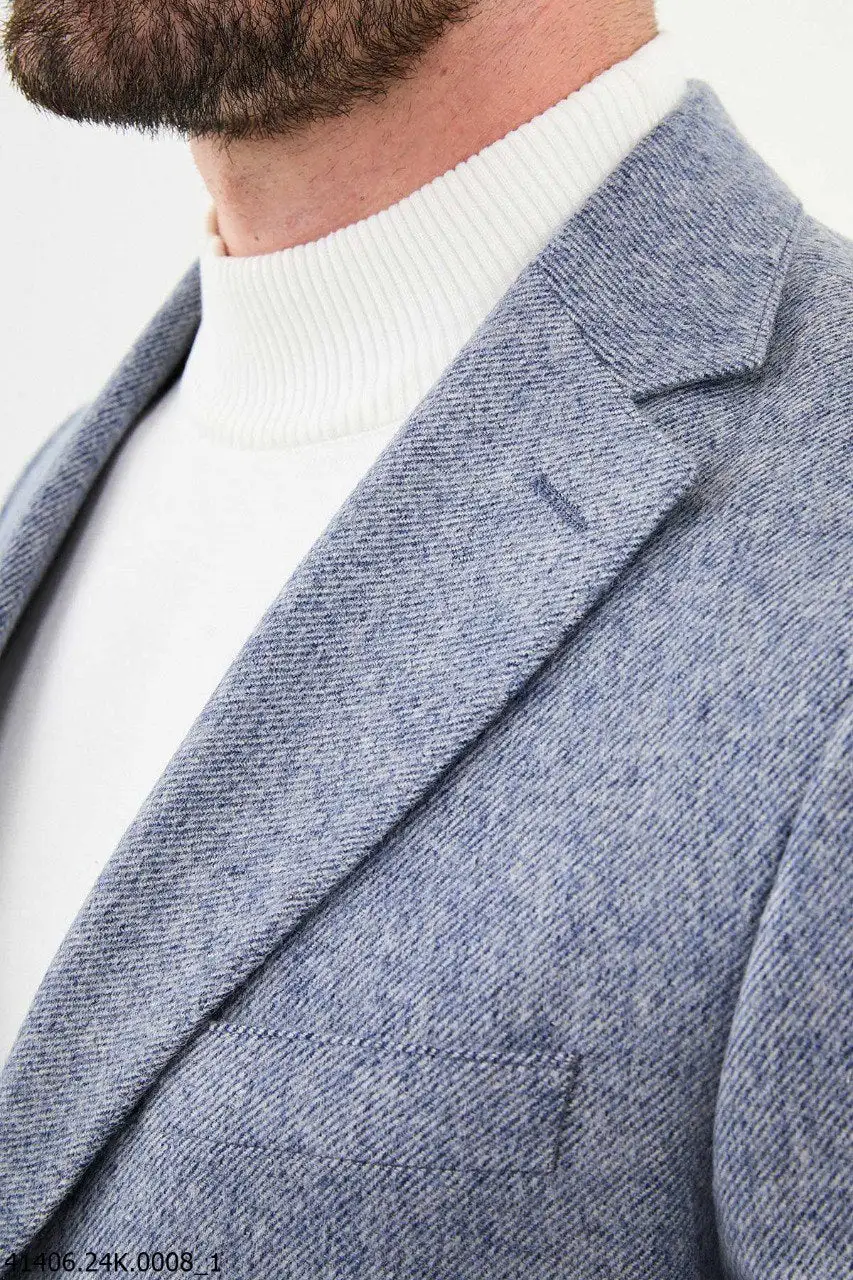Slim Fit Mixed Blazer