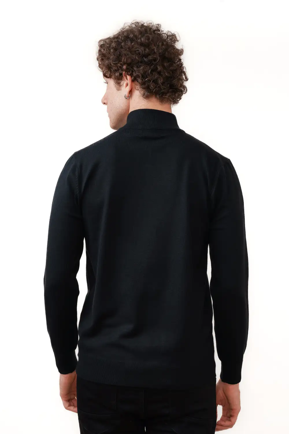 Everyday Regular Fit Full Zip Viscose Knit Vest