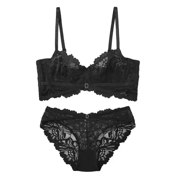 Strappy Adjustable Matching Lingerie Set