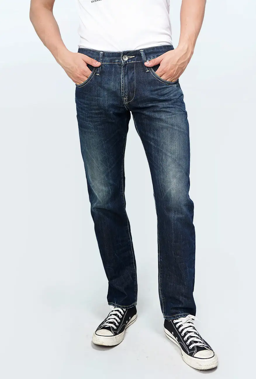 Men's Elegant Minimal Slim Fit Jeans