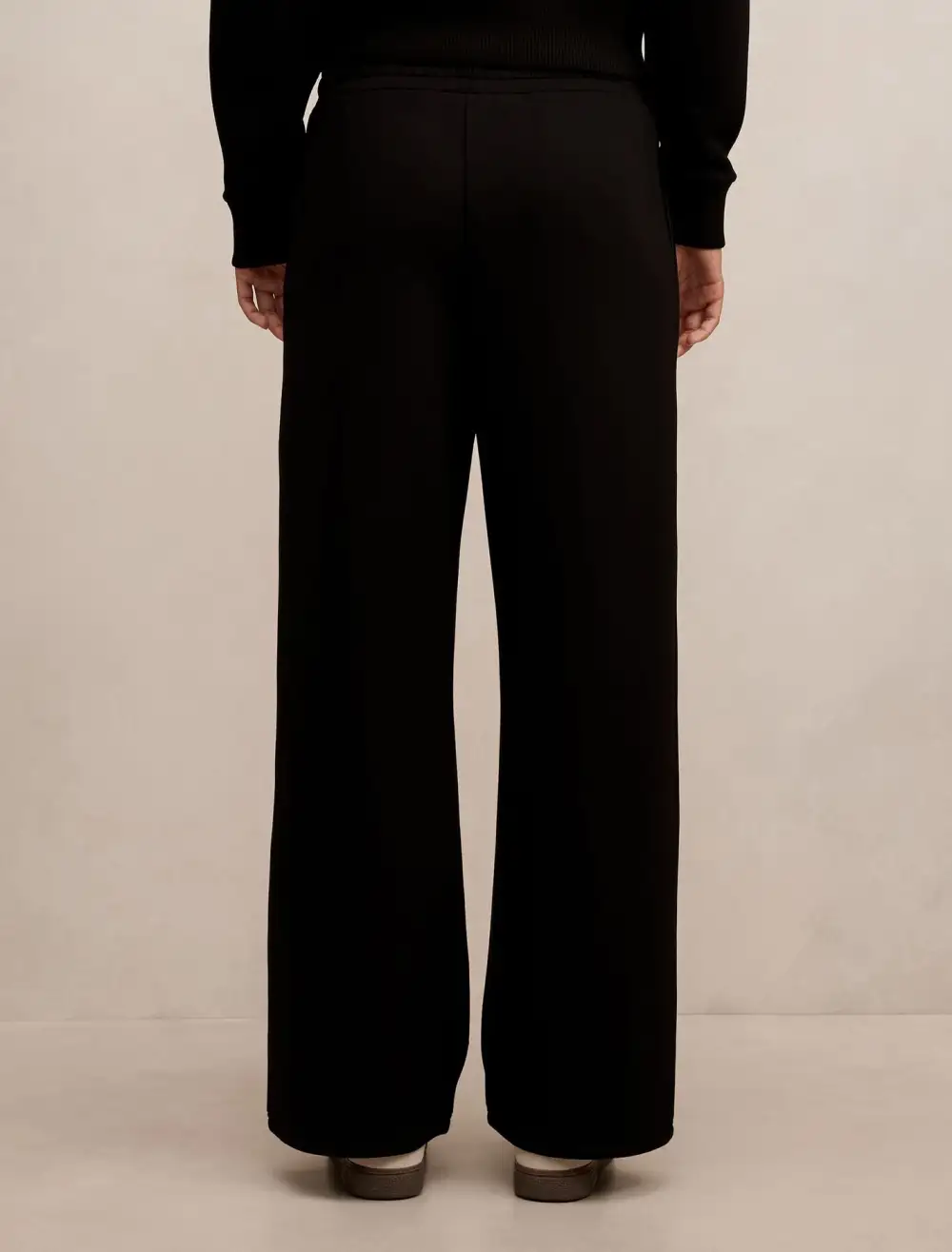Black Wide Leg Lounge Pants
