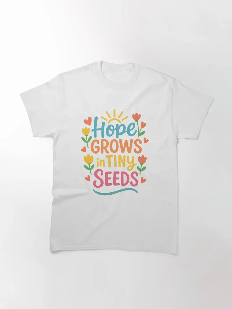 Women's colorful letter pattern round-neck short-sleeved T-shirt