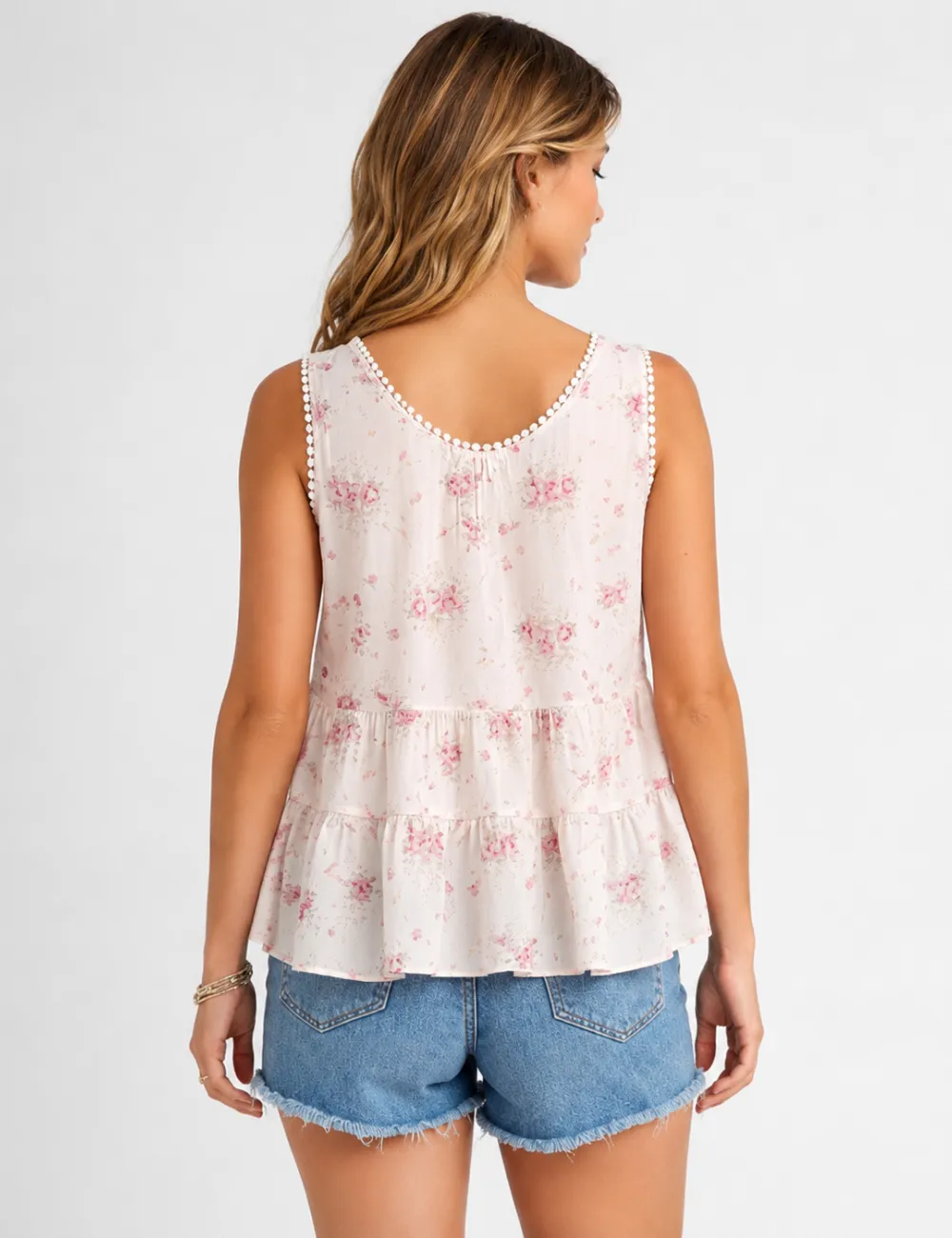 Boho Front Sleeveless Top