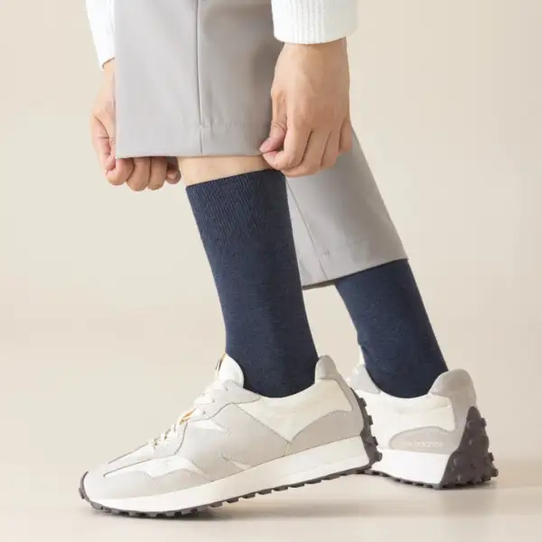 Cotton Non-Binding Crew Socks