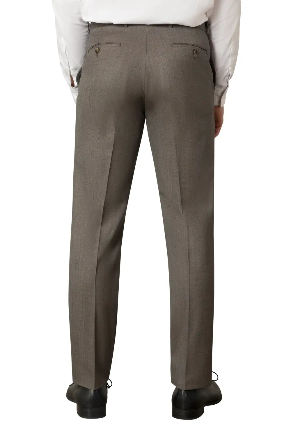 Performance Flat Front Regular Rise Traditional Fit Trousers