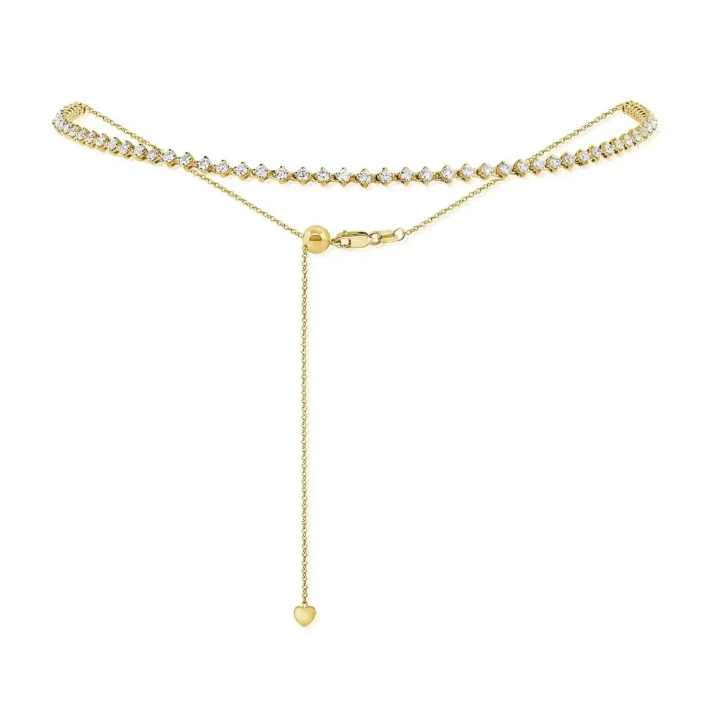Elegant Diamond Choker Necklace