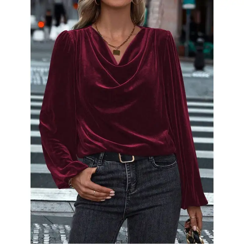Long Sleeve Turtleneck Top