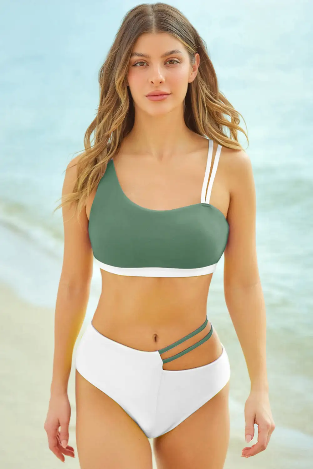 Swimwear Solid Bodycom Party Bikinis