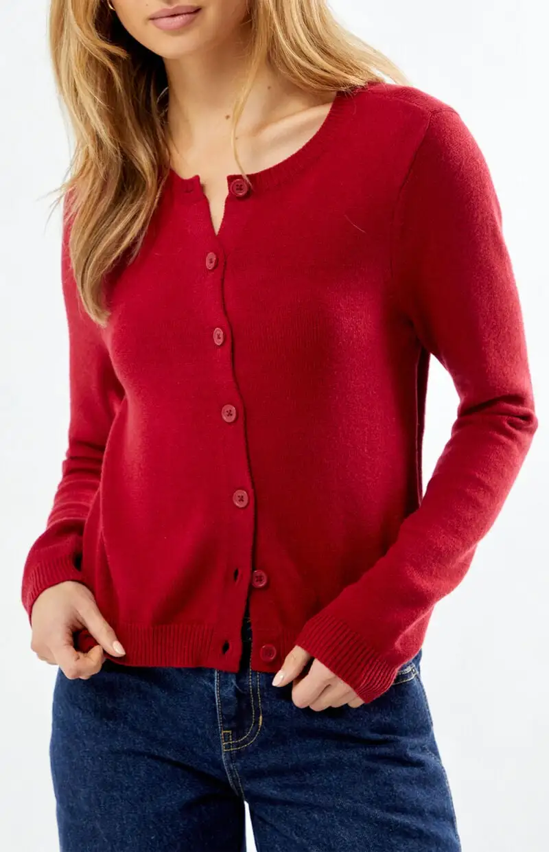 LA Hearts Marley Button Down Cardigan