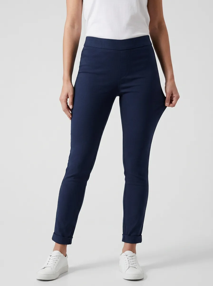 Office-Ready Mid-Rise Women's Stretch Mid-Rise Pants