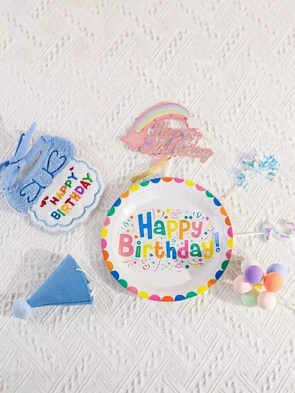 Piece Birthday Hat Scarf