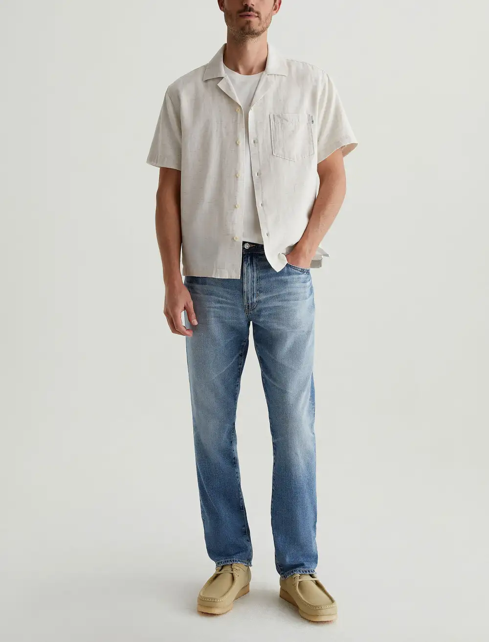 Men's Versatile Soft-Feel Jeans