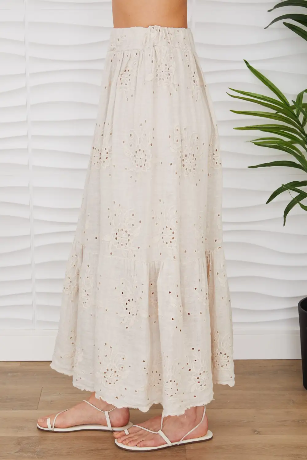 Linen Maxi Skirt