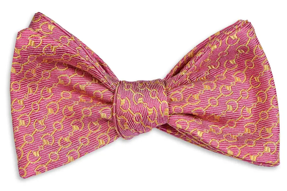 Charming Patterned Cotton Bow Tie