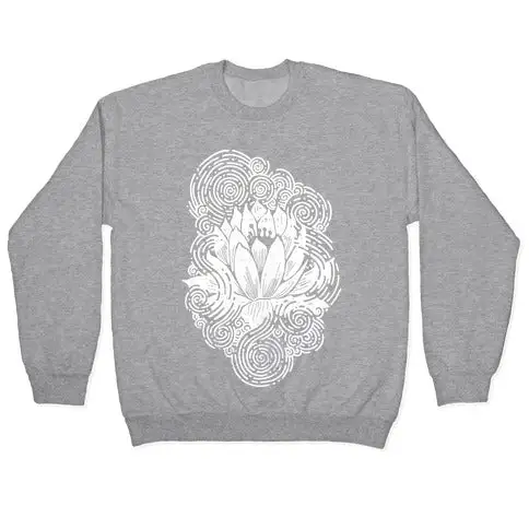 Casualwear Flower Crewneck Sweatshirt