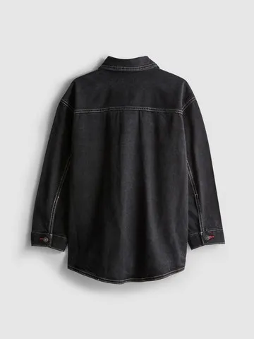 9-15yrs | Contrast Stitch Denim Shirt