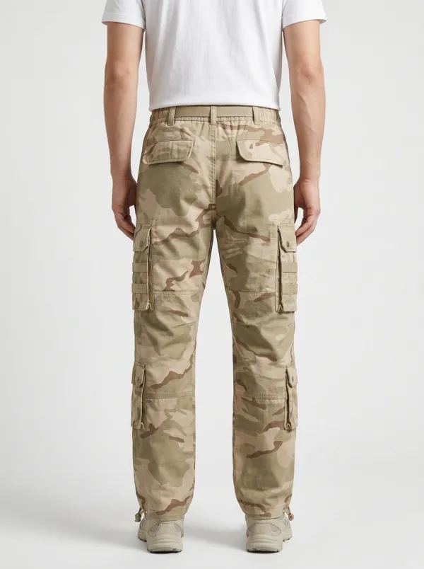 Men's Desert Camouflage Outdoor Camouflage Cargo Pants