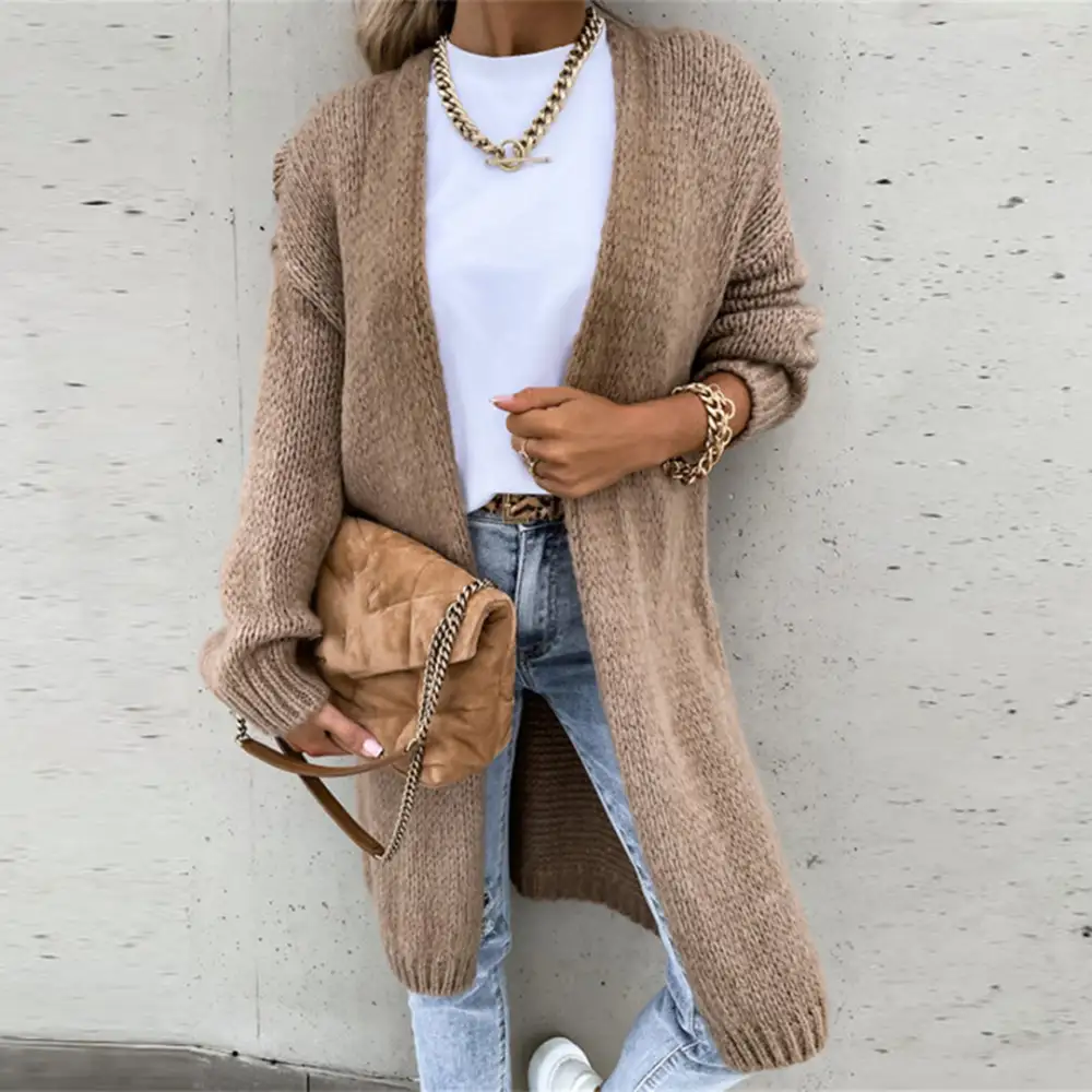 Oversized Knit Duster Longline Cardigan