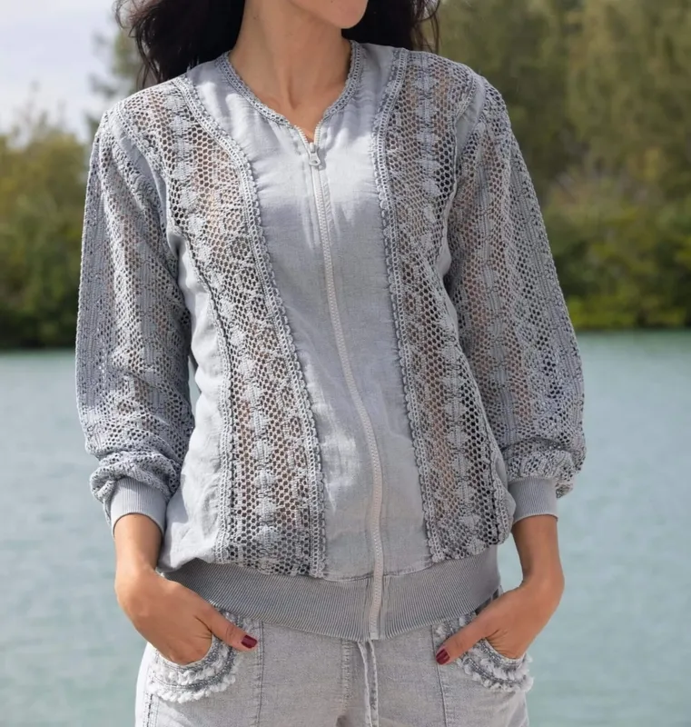 Fossil Gray Soft Layer Jacket