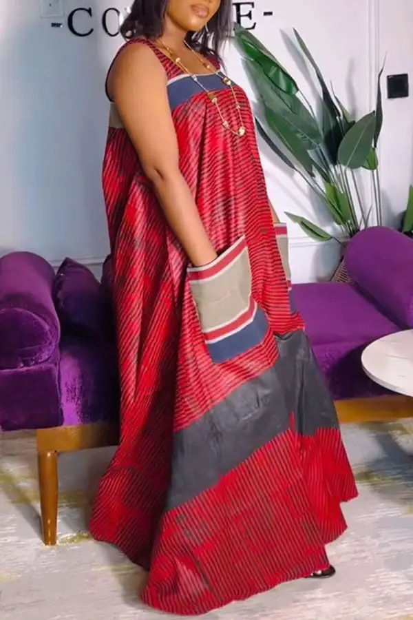 Pocket Wide-Leg Sleeveless Jumpsuit
