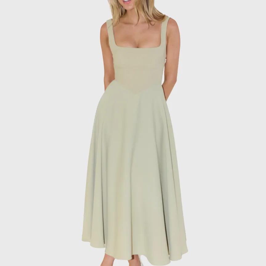 Flowing Everyday Casual Dress