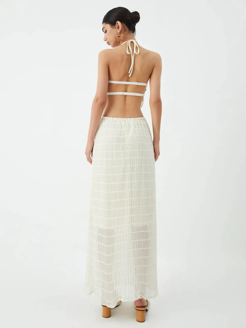 Frill Detail Two-Piece Set