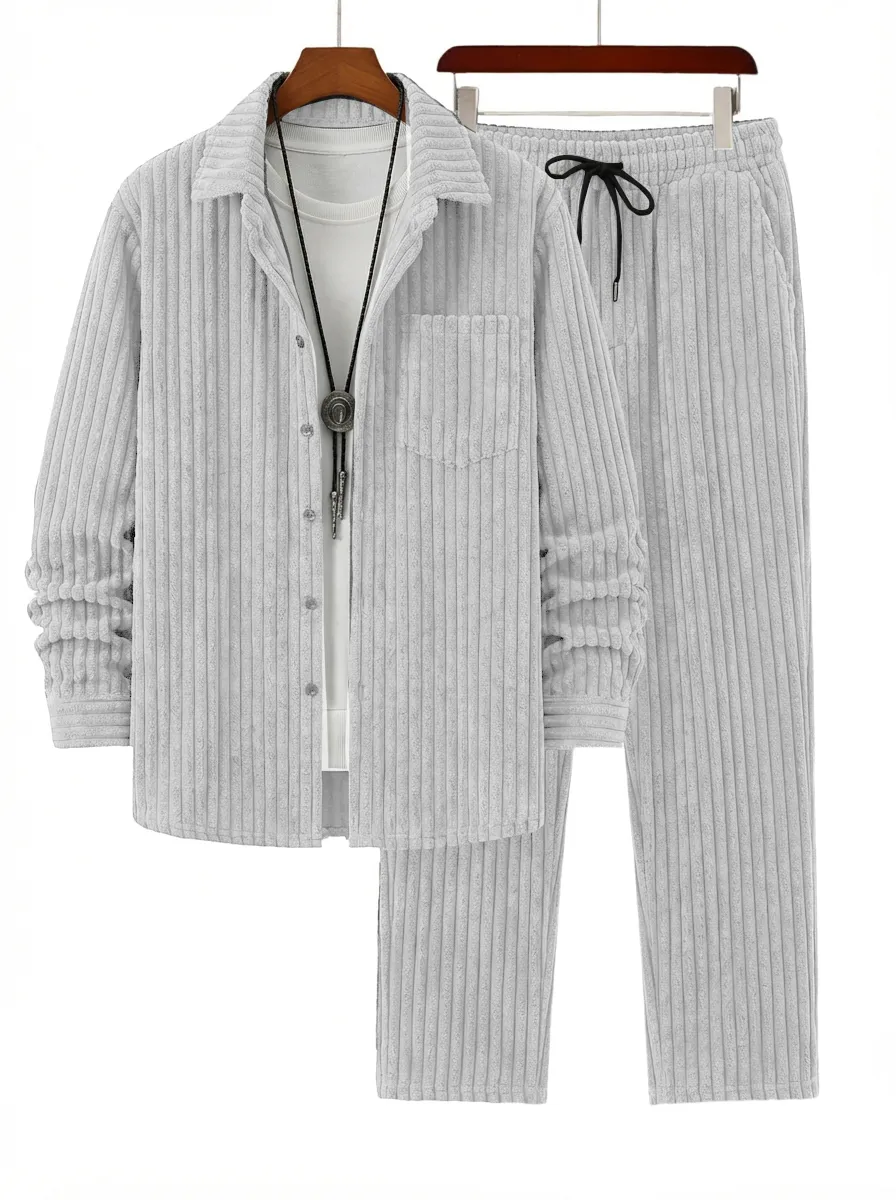 Workwear Corduroy Casual Set