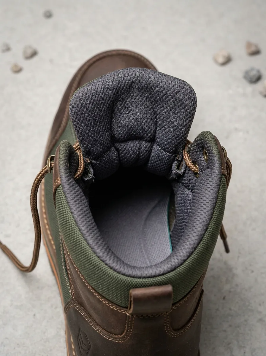 Contractor Leather-Look Workwear Men's Waterproof Work Boots