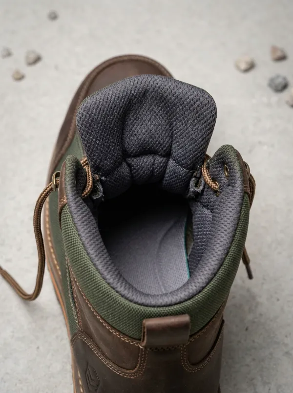 Contractor Leather-Look Workwear Men's Waterproof Work Boots