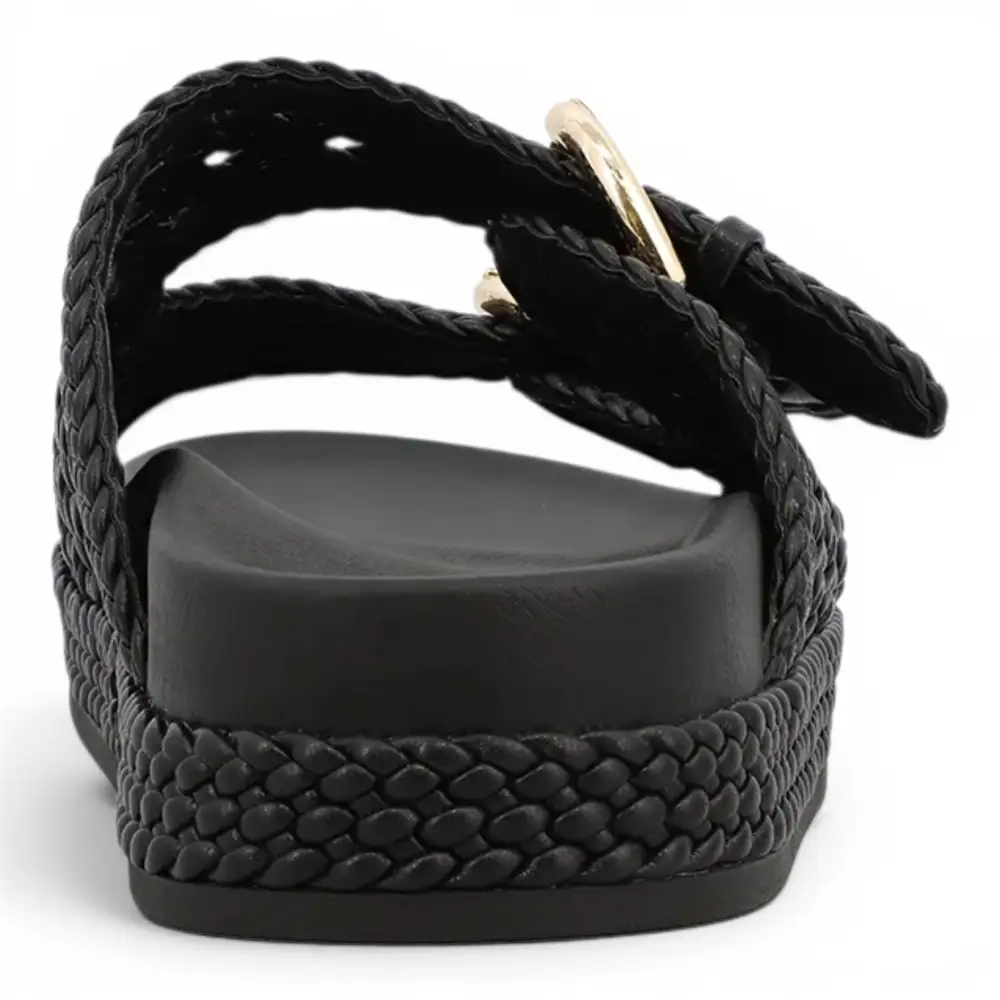 Monaco Trendy Woven Buckle Slide
