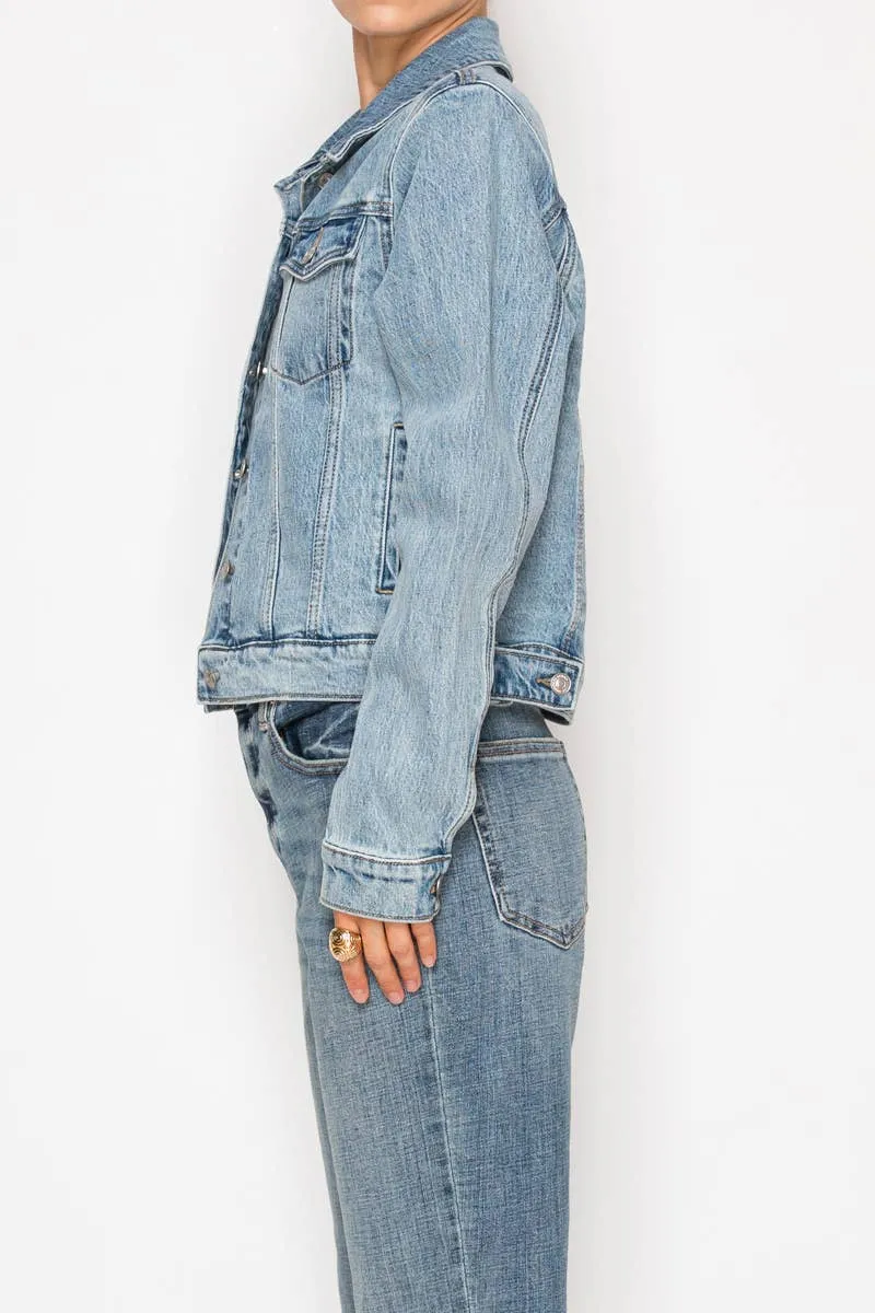 Everyday Distinctive Denim Jacket