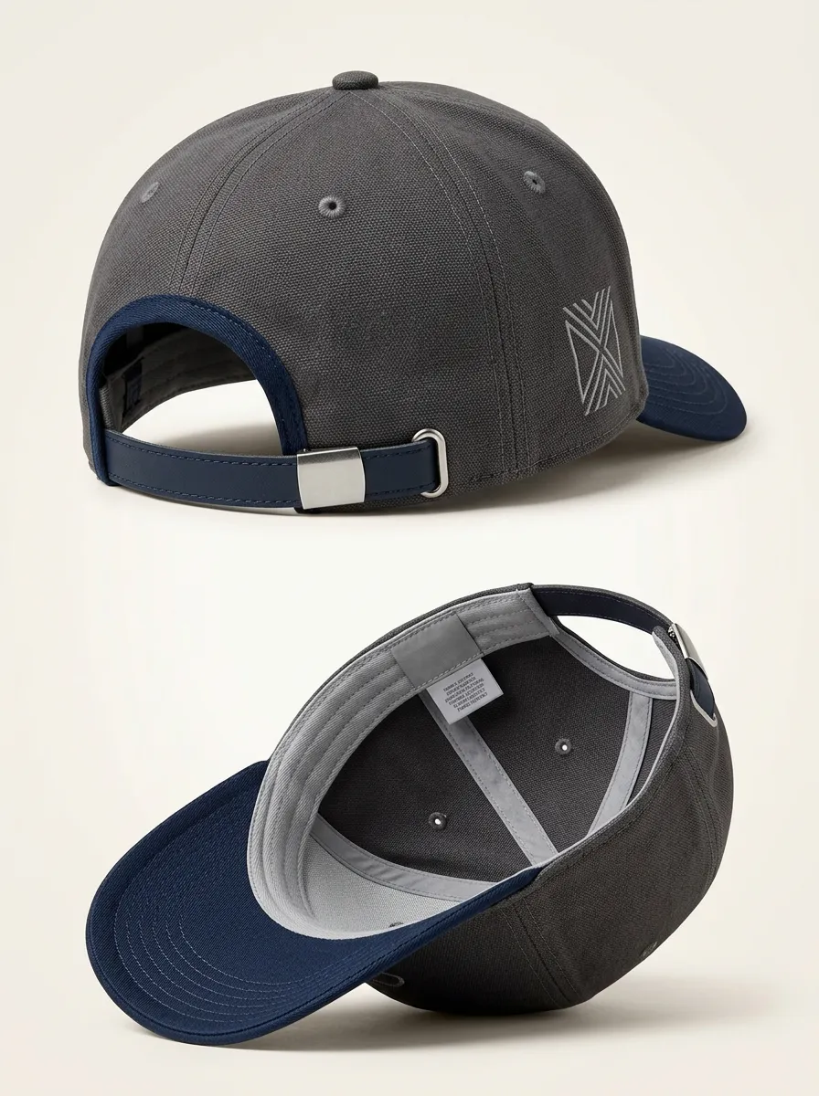 Minimalist Abstract Geometry Printed Baseball Hat