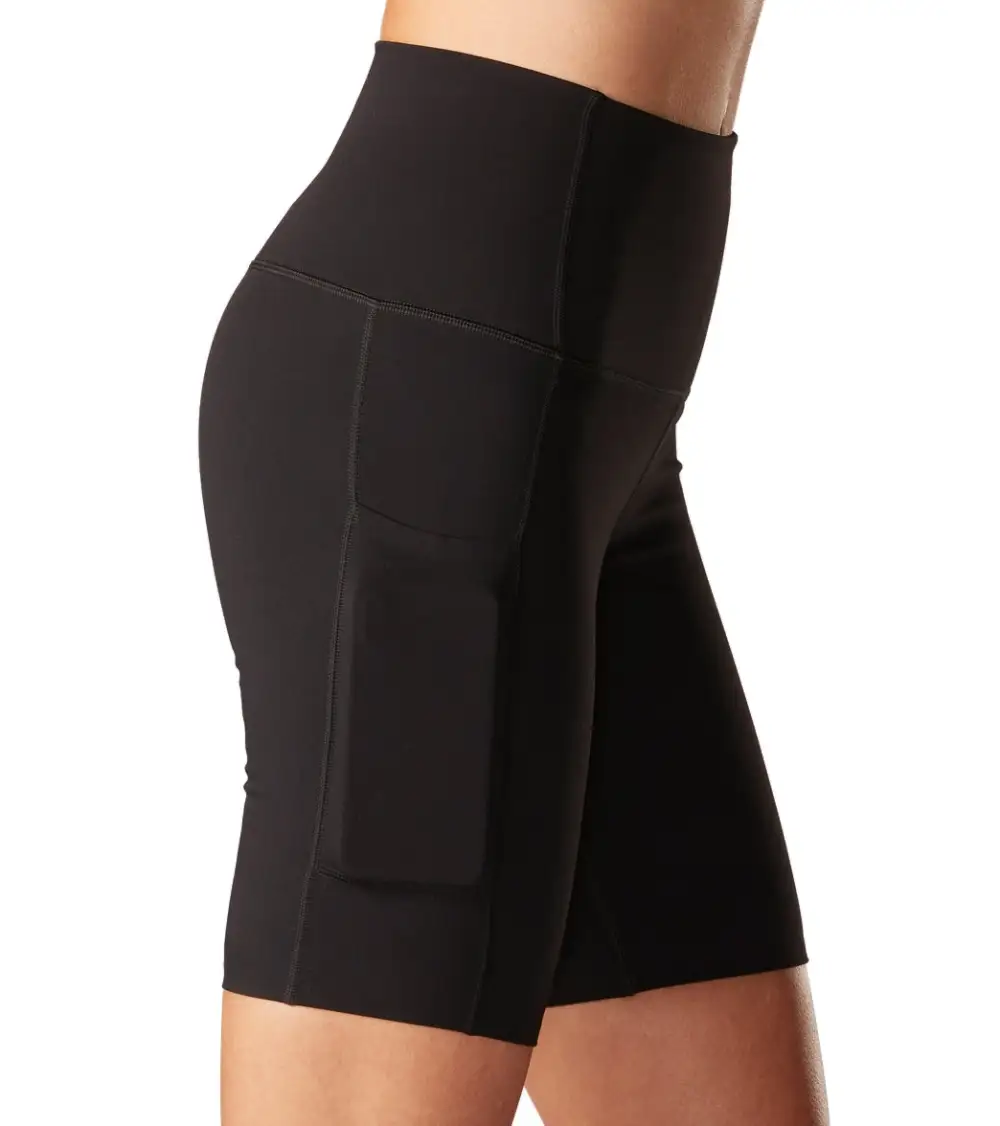 Interior Pocket Stretch Yoga Shorts