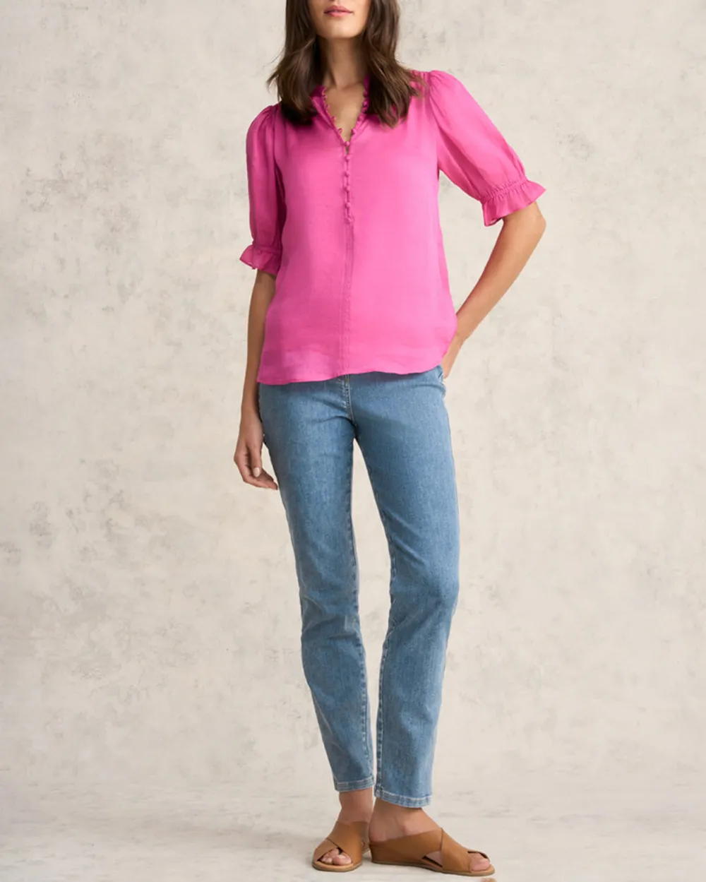 Linen Silk Blouse