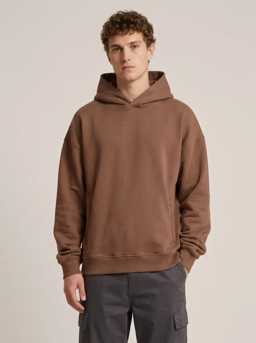 Unisex Relaxed Everyday Hooded Sweatshirt