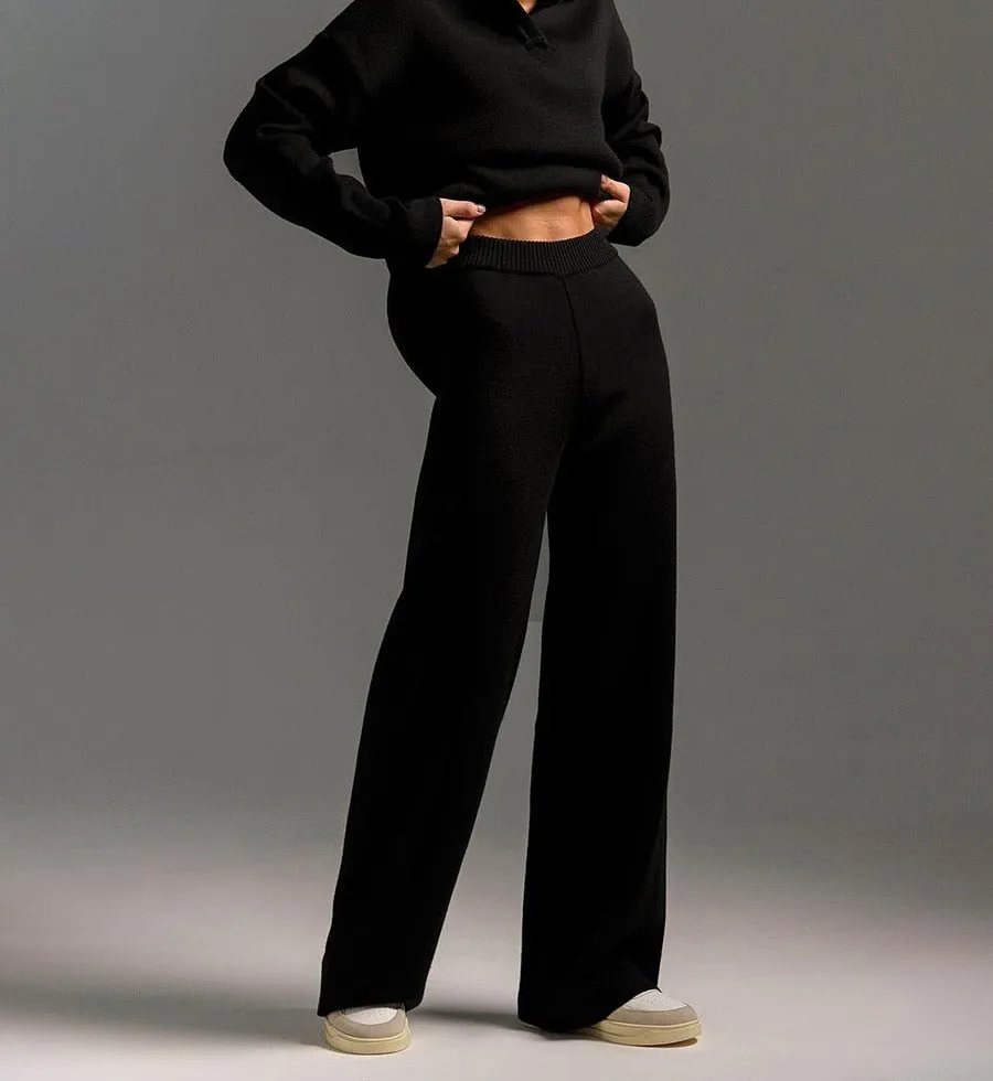 Long-Sleeve Shirt & Trousers Set