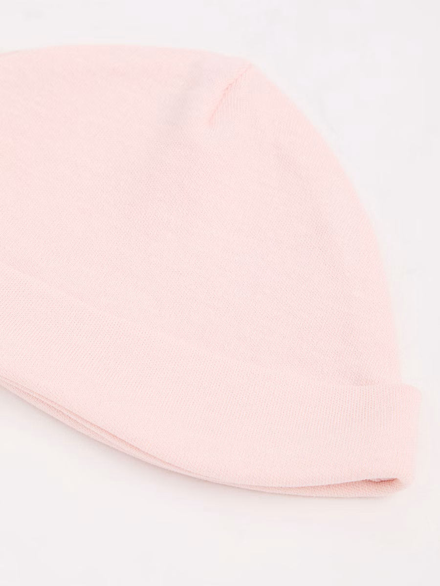 Pink Heart Newborn Hats 2 Pack detail 2